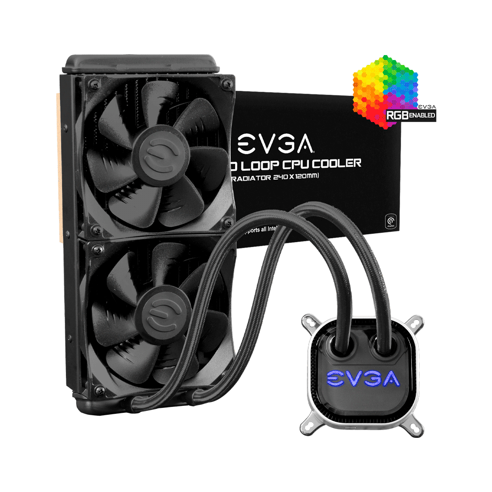 COOLER EVGA 400-HY-CL24-V1 240MM RGB LIQUID/WATER