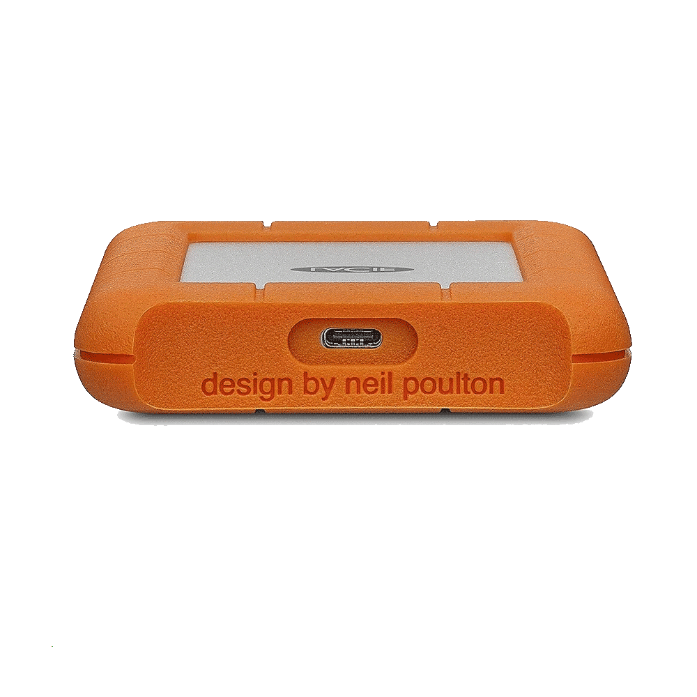 DISCO DURO EXTERNO LACIE 2TB RUGGED THUNDERBOLT USB-C 125 MB/S STFR2000800