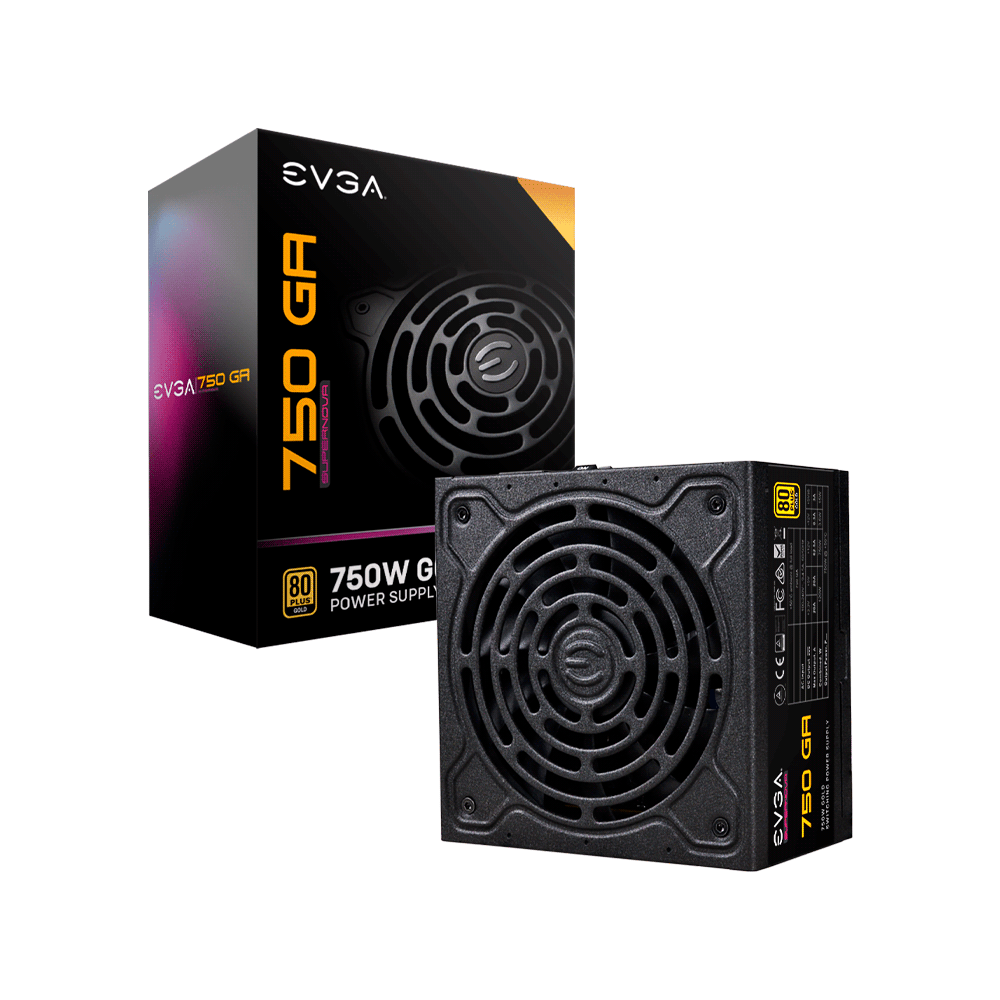 FUENTE EVGA  750W SUPERNOVA GA 80PLUS GOLD 220-GA-0750-X1