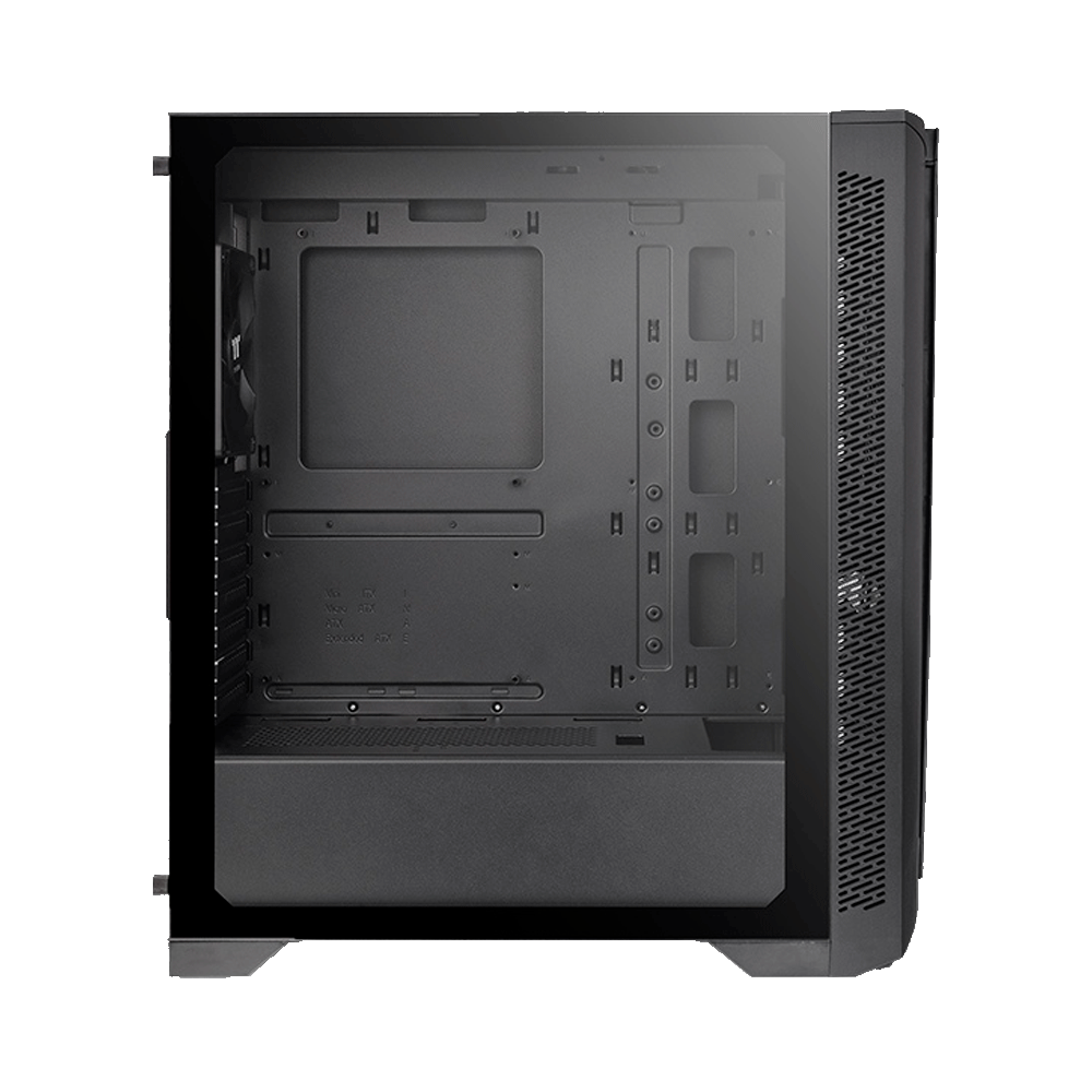 GABINETE THERMALTAKE H350 TG RGB CA-1R9-00M1WN-00 VIDRIO 1FAN ATX NEGRO