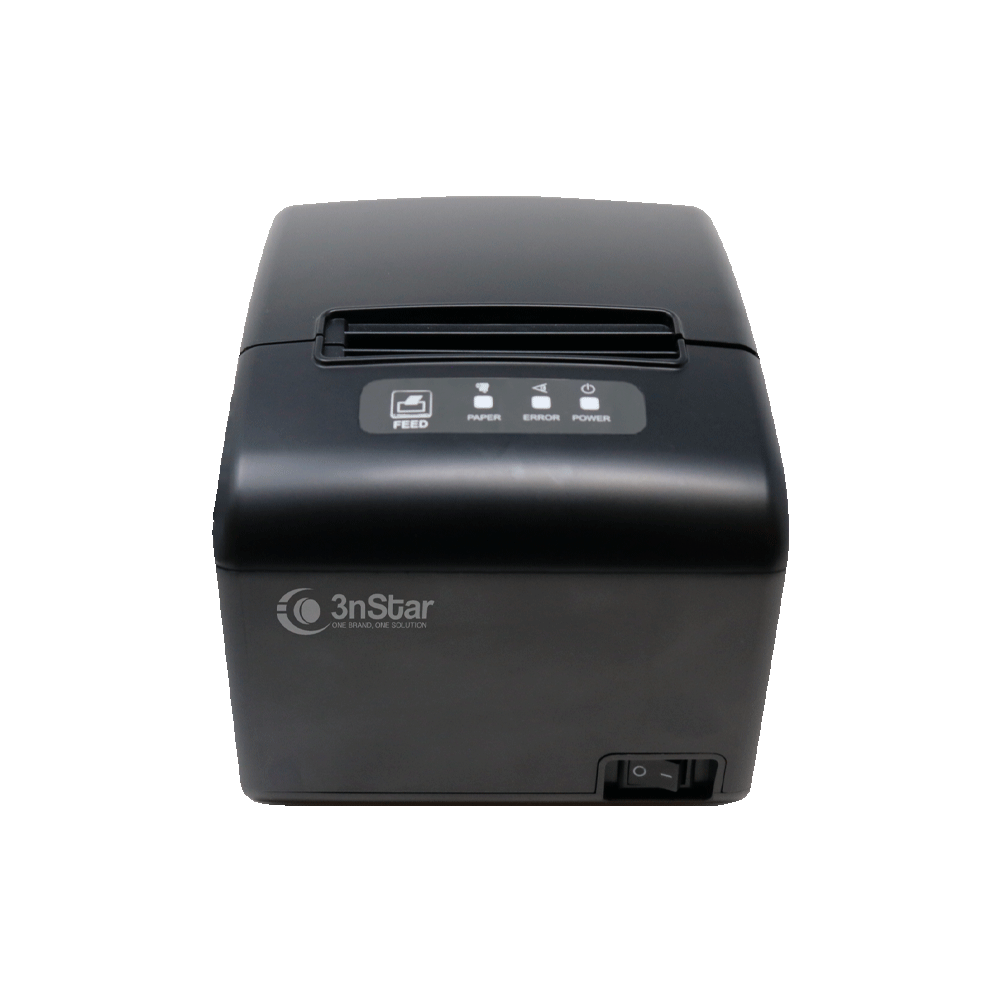 IMPRESORA TERMICA DIRECTA 3NSTAR RECIBOS 3" RPT006S USB/SERIAL/RED NEGRO