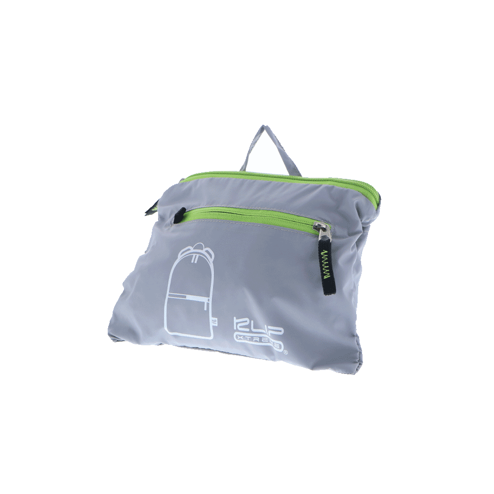 MOCHILA KLIP 5KG KFB-001GR PLEGABLE GRIS