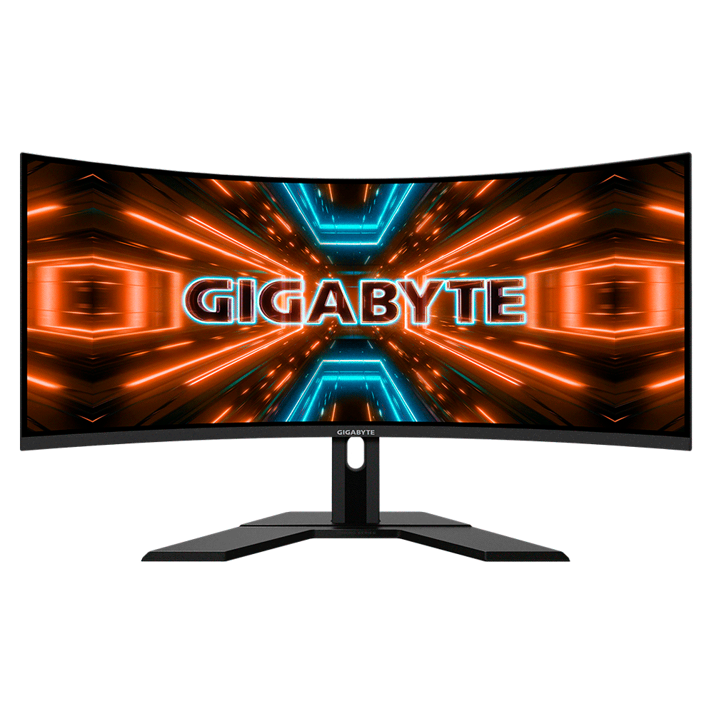 MONITOR 34" GIGABYTE G34WQC GAMER WQC VA/2HDMI/2DP/1MS/144HZ/178°/CURVO/NEGRO