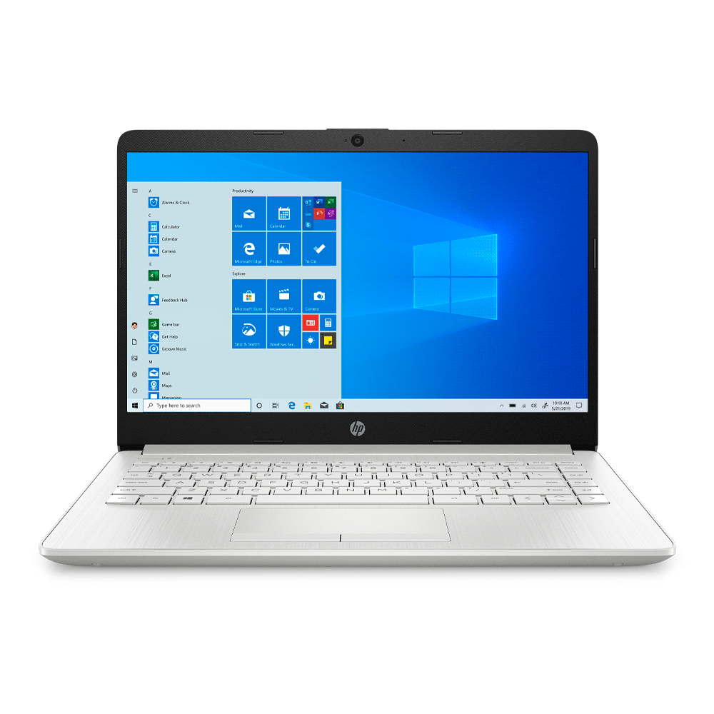 NOTEBOOK HP 14-CF3047LA CORE i3 1.2/4G/256SSD/W10H/14"HD/PLATA