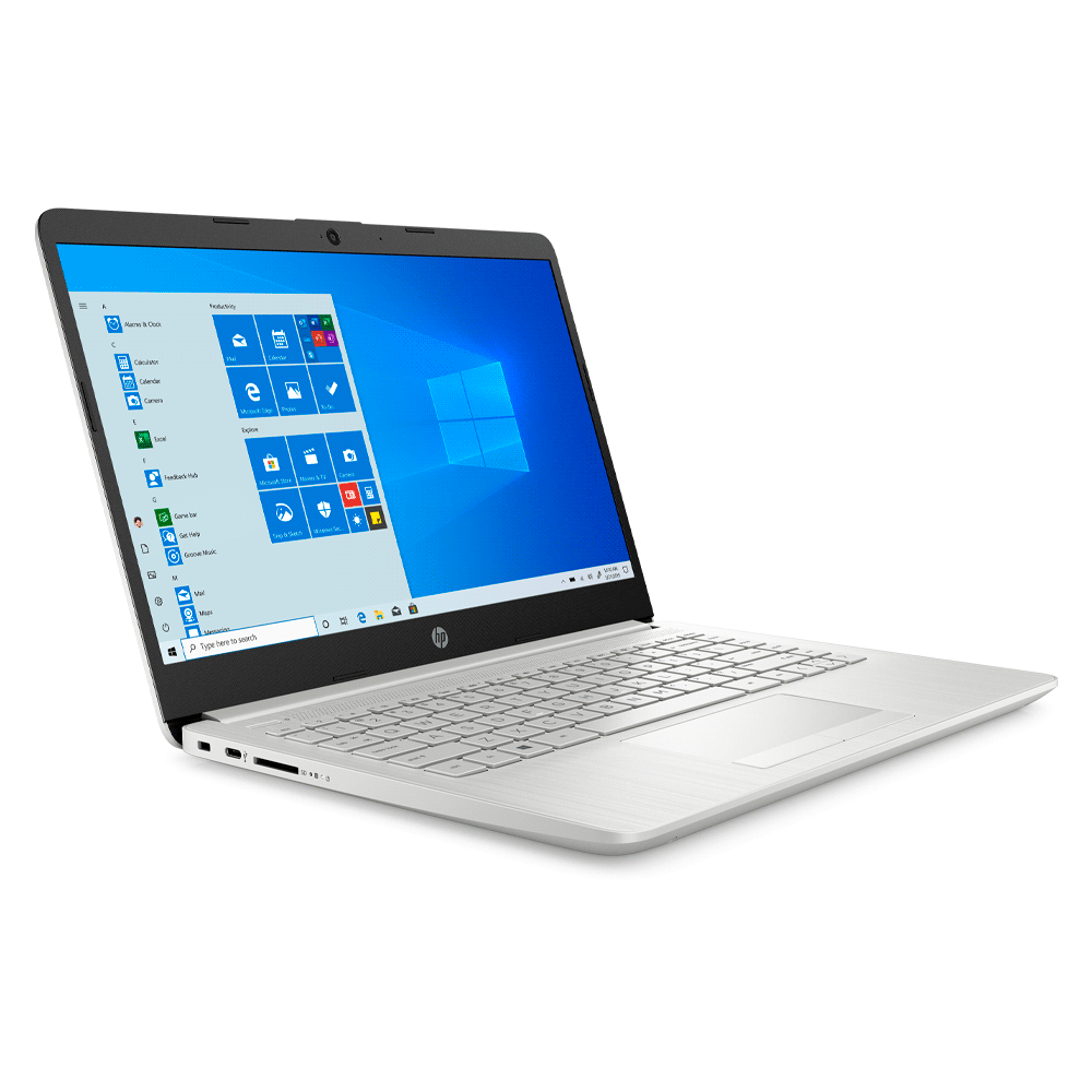NOTEBOOK HP 14-CF3047LA CORE i3 1.2/4G/256SSD/W10H/14"HD/PLATA