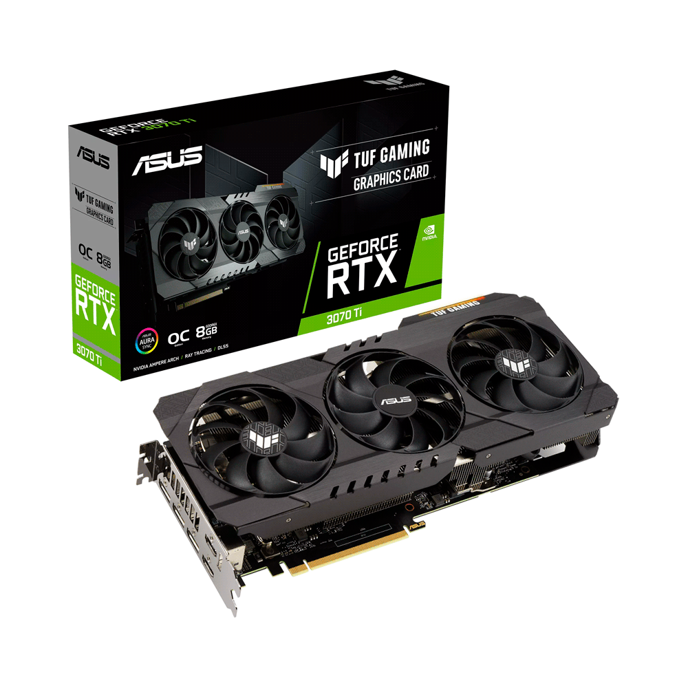 PLACA DE VIDEO ASUS RTX3070TI OC 8GB DDR6X TUF-RTX3070TI-O8G-GAMING