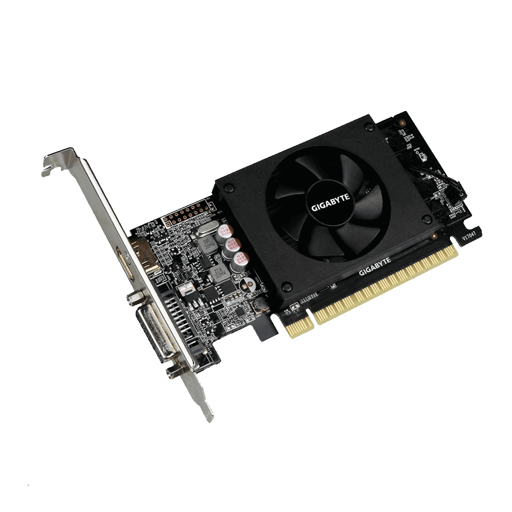 PLACA DE VIDEO GIGABYTE GT710 2GB DD5 GV-N710D5-2GL LOW PROFILE
