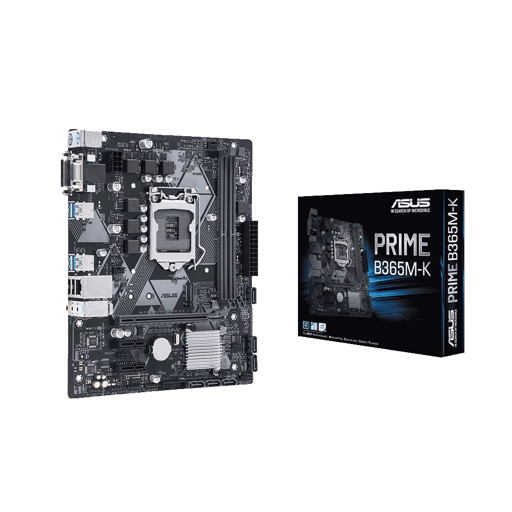 PLACA MADRE ASUS 1151 PRIME B365M-K V/S/R/DVI/M2/DDR4/MATX
