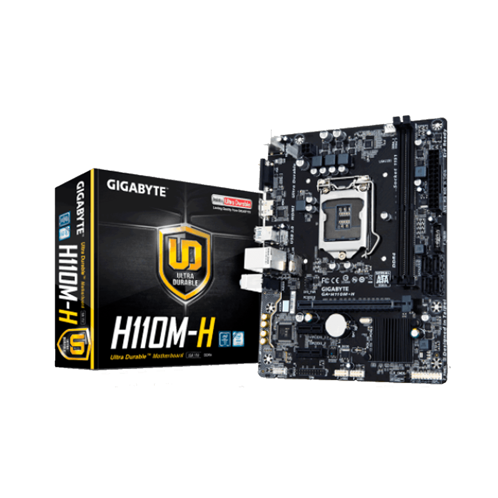 PLACA MADRE GIGABYTE 1151 H110M-H V/S/R/HDMI/DDR4/MATX