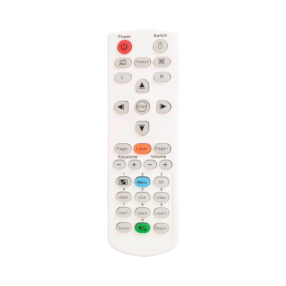 PROYECTOR OPTOMA W461 5000L WXGA 3D/2HDMI/VGA/RED/USB/BLANCO