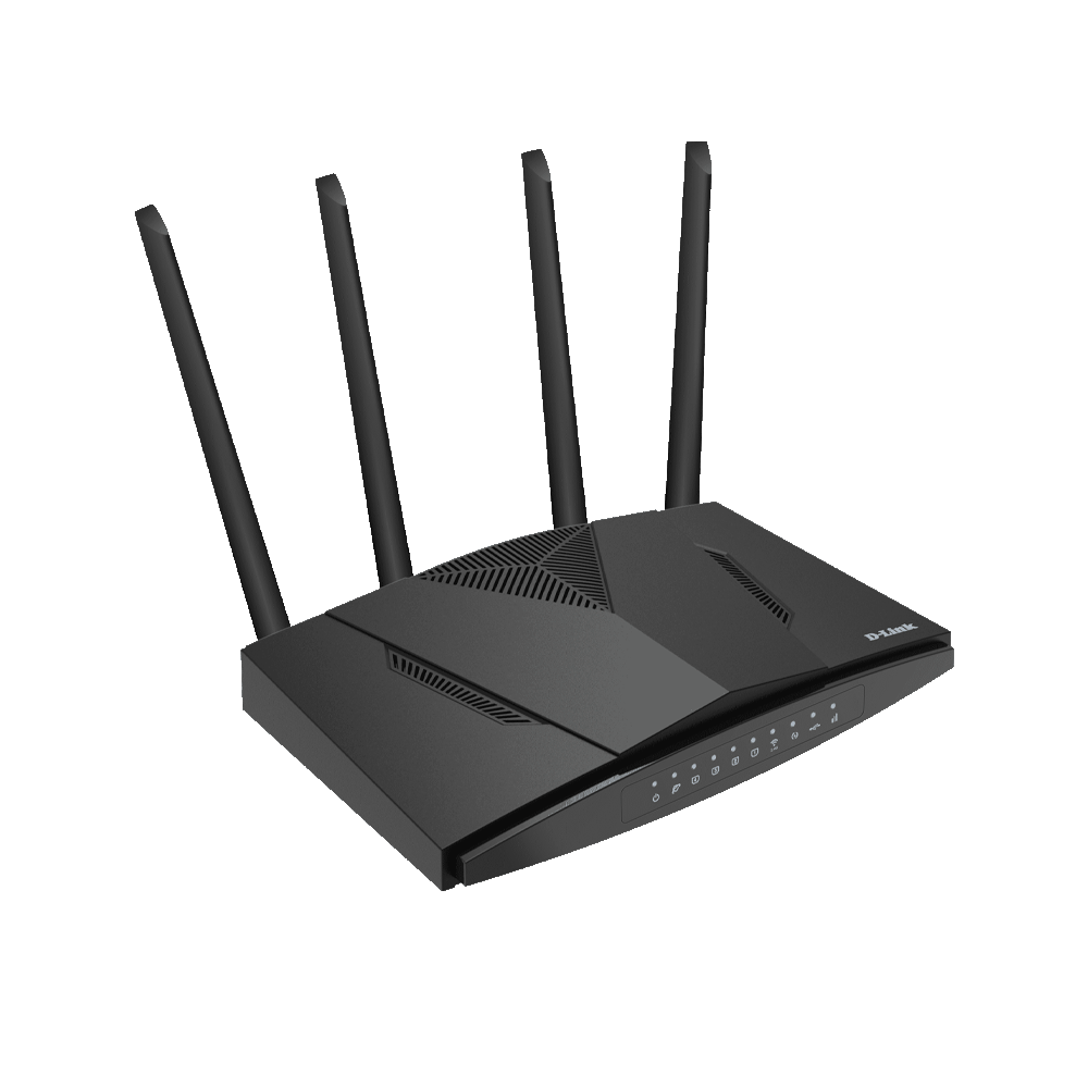 ROUTER D-LINK DWR-M921 WIRELESS 300MBPS/4P/3G/4G-LTE/ CON 4 ANTENAS