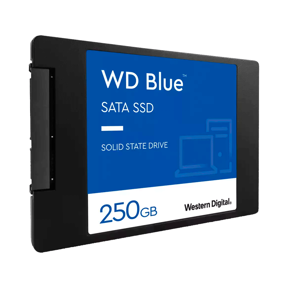 SSD SATA3 250GB WESTERN DIGITAL WDS250G2B0A BLUE 550/525