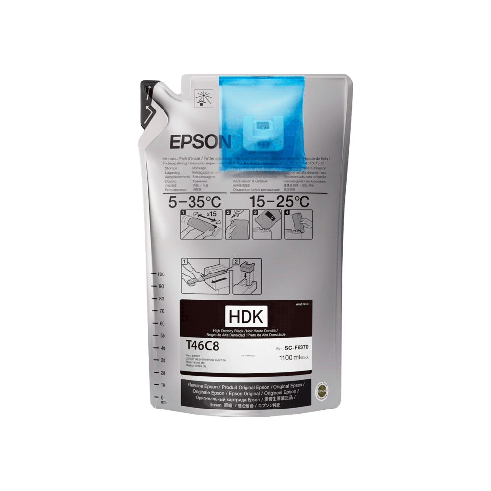 TINTA EPSON T46C820 NEGRO 1100ML P/SURECOLOR F6370