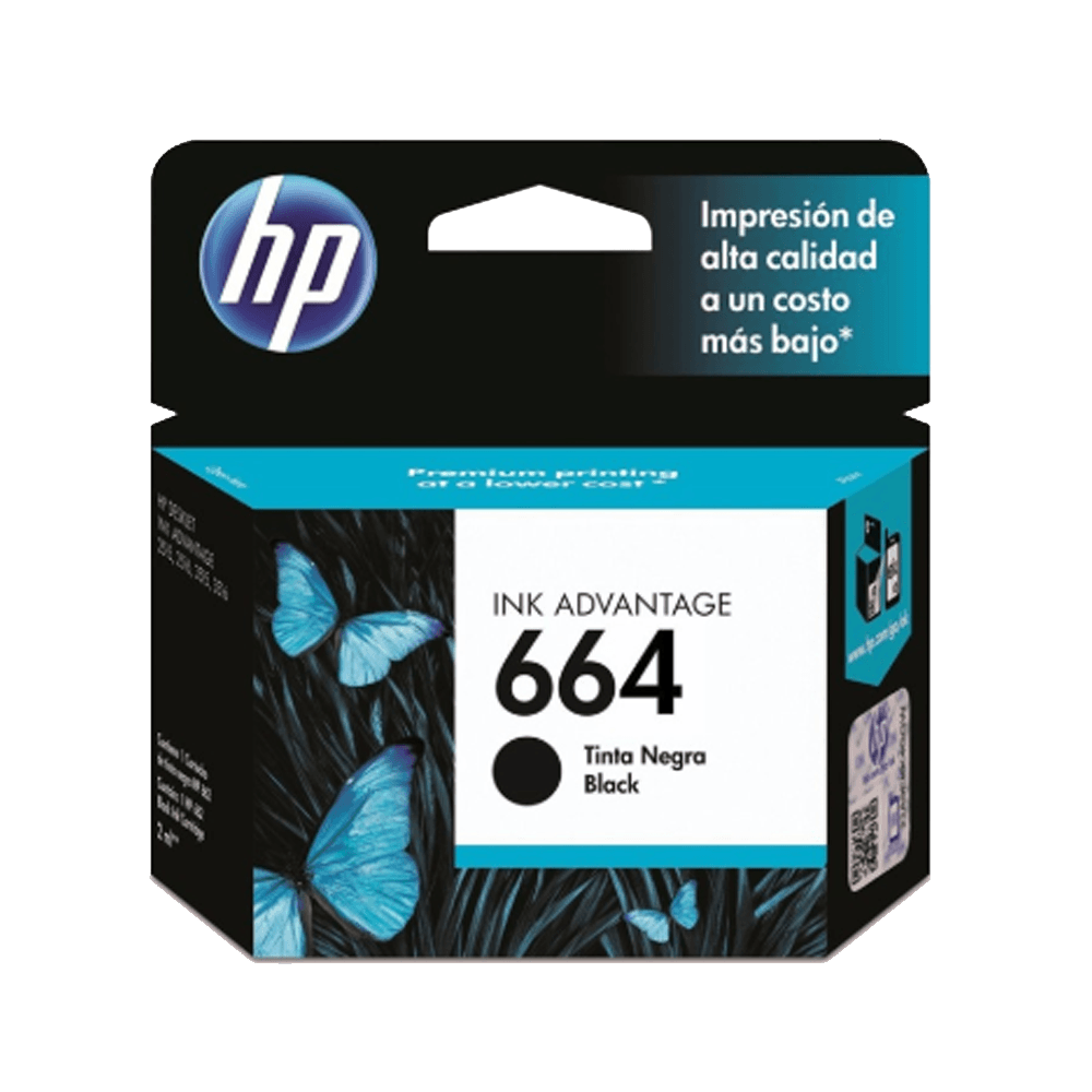 TINTA HP 664 NEGRO F6V29AL DJ 2135 2ML