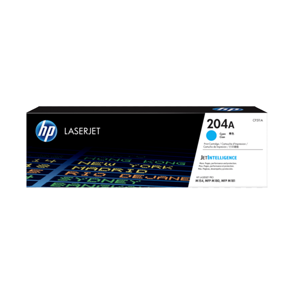 TONER HP 204A CYAN CF511A M154/MFP M180/MFP M181