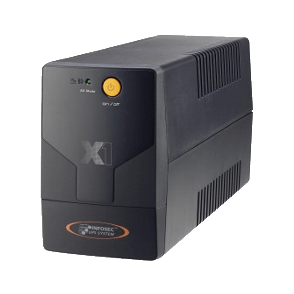 UPS 110V 1000VA 500W INFOSEC X1 LINEA INTERACTIVA BRA