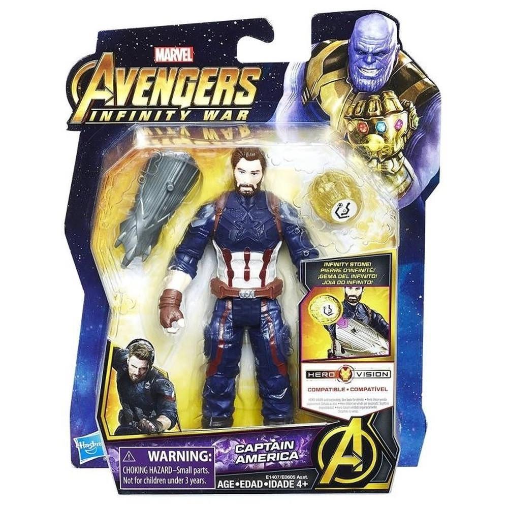 Muneco Hasbro Avengers Captain America Infinity War E1407 Mercado Digital