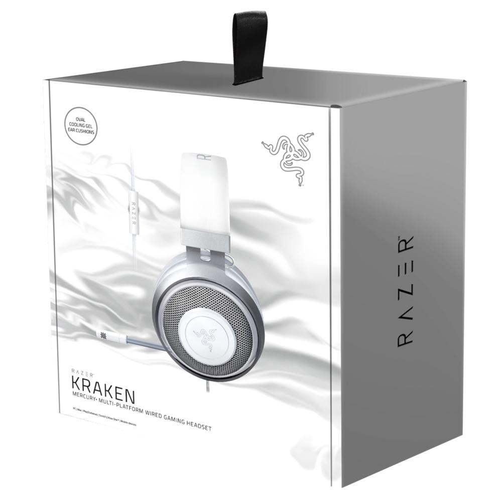 Auricular Razer Kraken X Multi-Platform Mercury RZ04-02830400-R3M1