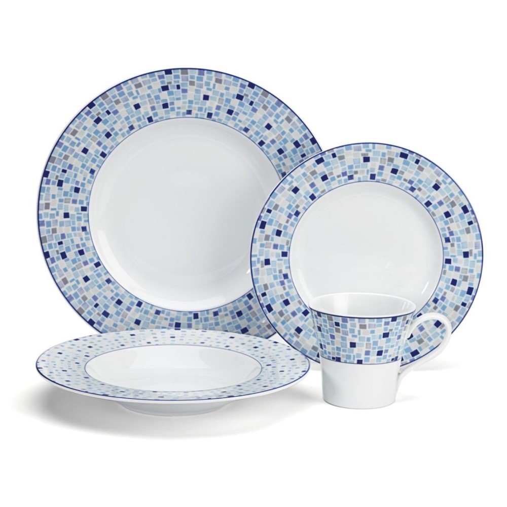 Juego De Vajillas Cuisinart CDP01-S4A Colección Aleria - 16 Piezas