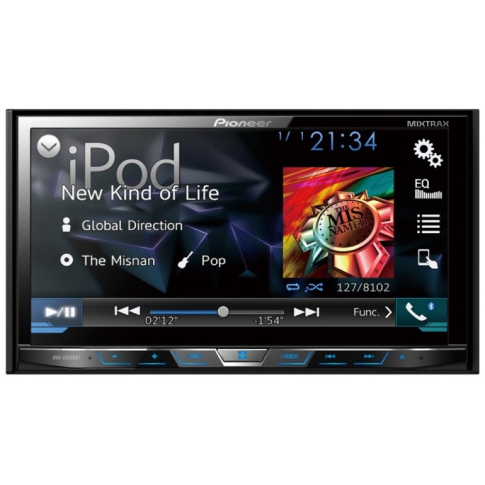 Radio Pioneer DVD 7" USB AVH-X5750BT