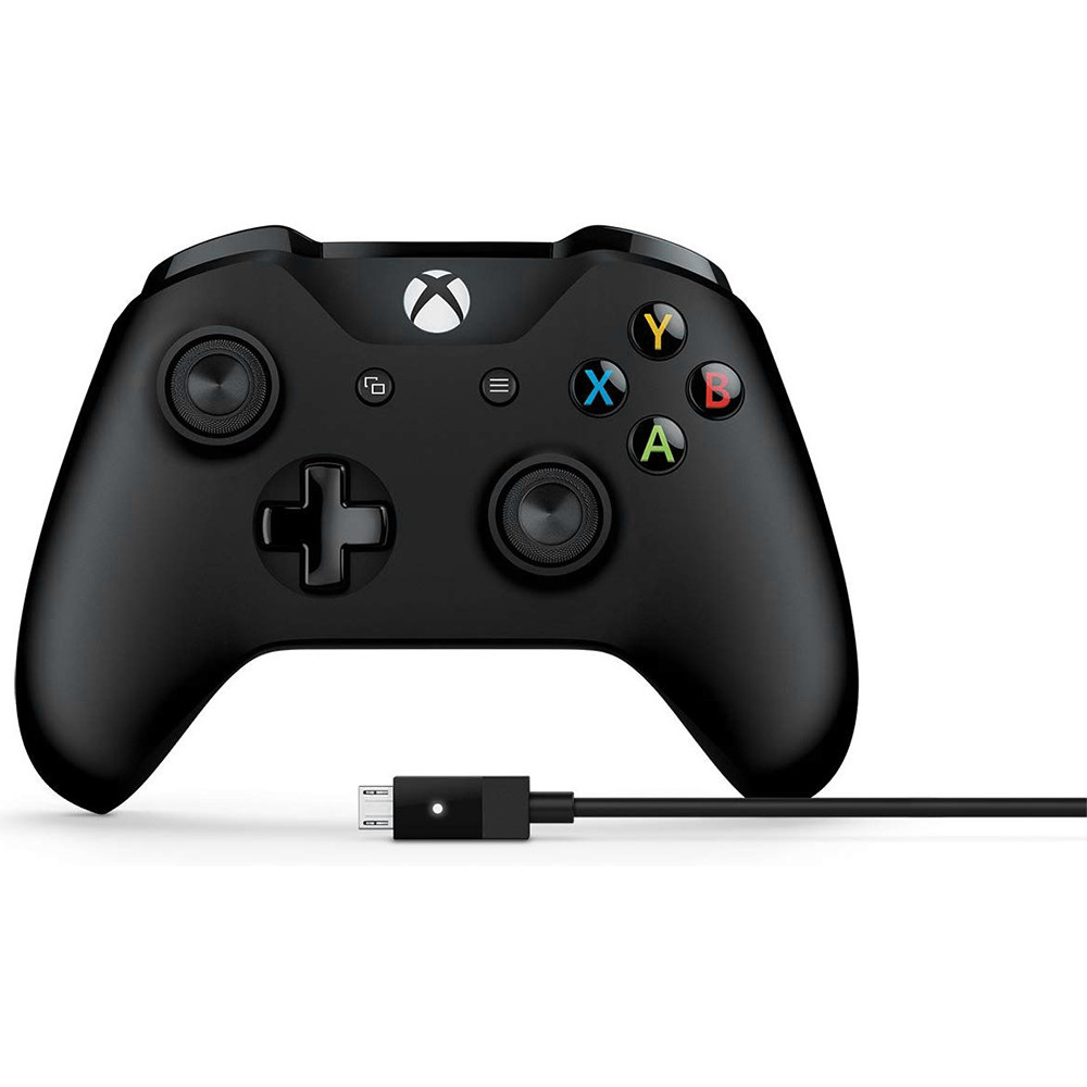 Control inalámbrico Microsoft para Xbox con cable para Windows 4N6-00001