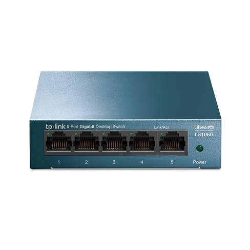 Repetidor TP-Link Desktop Network Hub Switch 5P LS105G