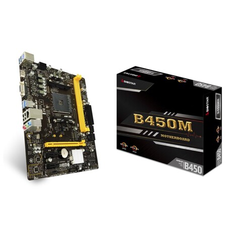 Placa Madre Biostar AM4 B450MH DDR4