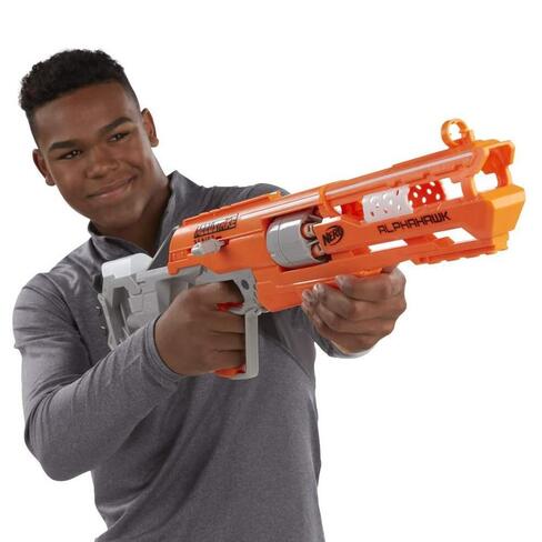 Lanzador De Dardos Hasbro Nerf N-strike Elite Alphahawk