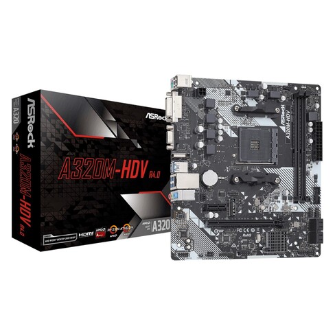 Placa Madre ASRock AM4 A320M-HDV DDR4