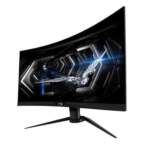 MONITOR GAMER 27" GIGABYTE AORUS CV27Q QHD VA/2HDMI/DP/1MS/165HZ/178°/CURVO