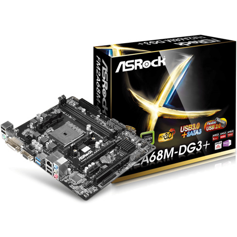 Placa Madre ASRock FM2A68M-DG3+
