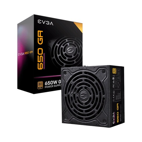 FUENTE EVGA  650W GA 80PLUS GOLD MODULAR 220-GA-0650-X1