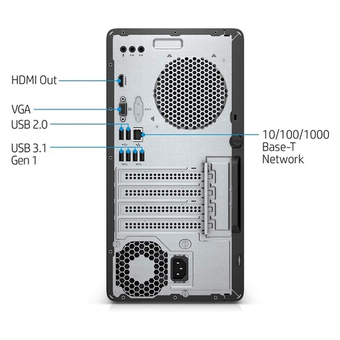 Computadora HP Pavilion Business Intel Core i3-8100/4GB/1TB HDD