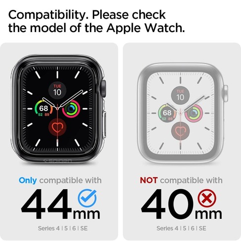 Funda para Apple Watch Series 5/4 de 44mm Spigen Ultra Hybrid