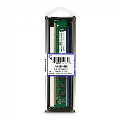 Memoria RAM DDR3 Kingston 4GB 1333MHz KVR13N9S8/4