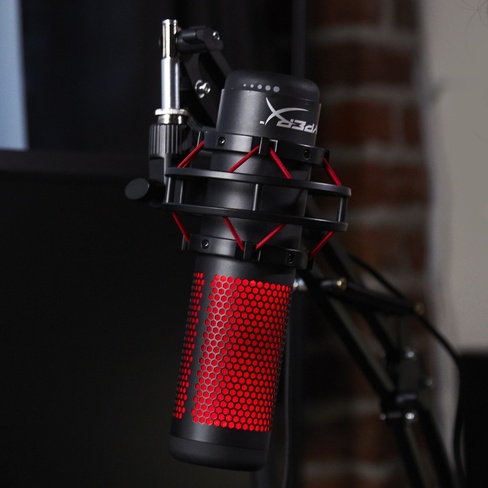 Microfono HyperX QuadCast RGB 3M 48KHZ
