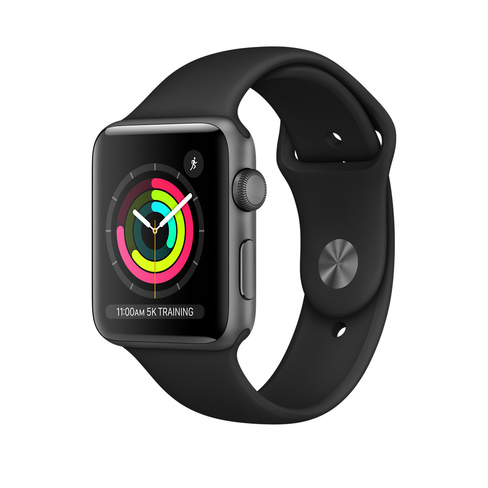 Apple Watch Series 3 (Caja de aluminio Gris Espacial con malla deportiva)
