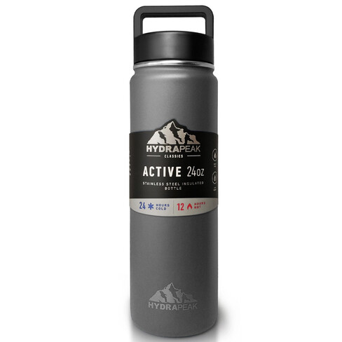 Botella de acero inoxidable Hydrapeak Active 24oz (Classics)