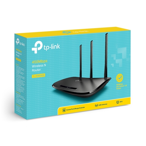 Router TP-LINK TL-WR949N de 450Mbps con 3 Antenas