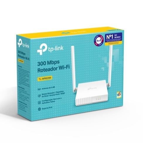 Router TP-Link TL-WR829N de 300 Mbps