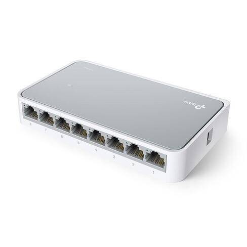 Switch de sobremesa TP-Link con 8 puertos a 10/100 Mbps TL-SF1008D
