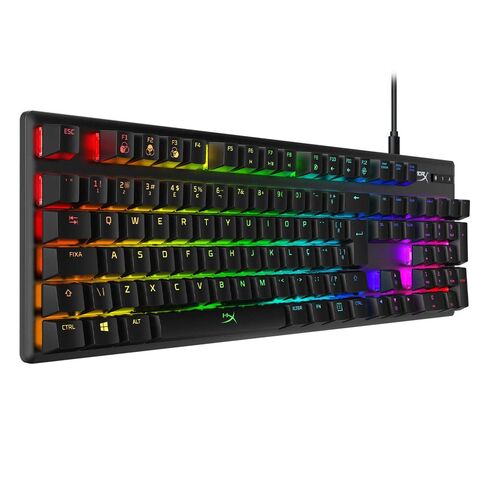 Teclado mecanico HyperX Alloy Origins HX-KB6RDX-BR RGB