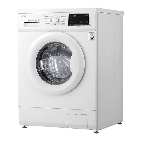 Lavarropas LG de Carga Frontal Inverter 9Kg WM9WE6