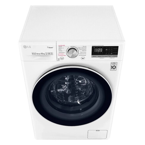Lavarropas LG de Carga Frontal Inverter 12Kg WM12WVC4S6
