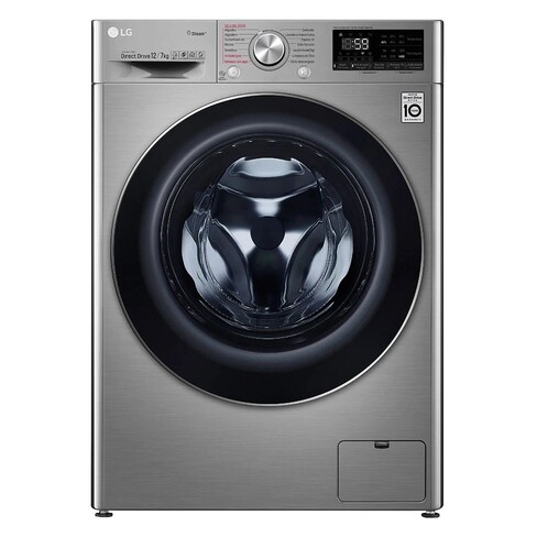 Lavarropas LG de Carga Frontal Inverter 12Kg WD12VVC3S6C