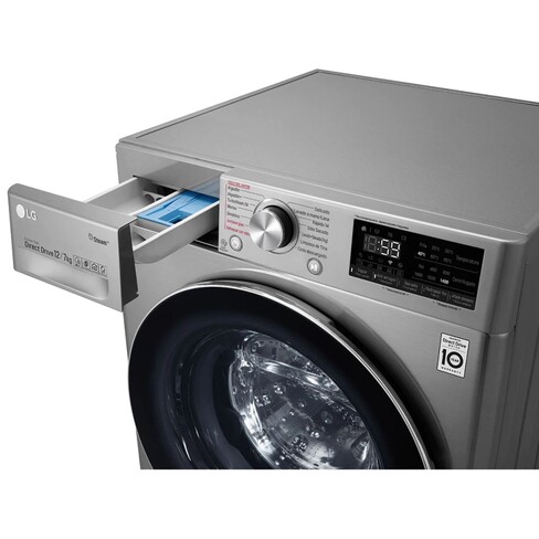 Lavarropas LG de Carga Frontal Inverter 12Kg WD12VVC3S6C