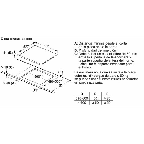Placas de inducción Bosch de vitrocerámica PXY675DC1E