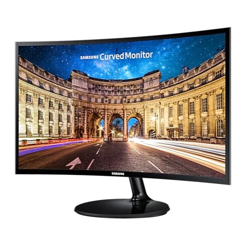 Monitor curvo Samsung 24" LC24F390FHLXZP