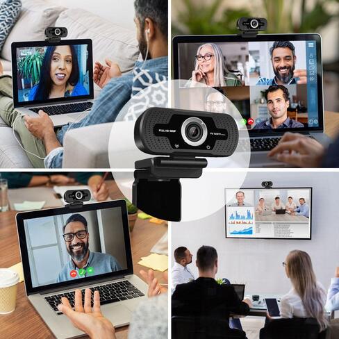 Webcam Argom CAM40 Full HD 1080P con microfono