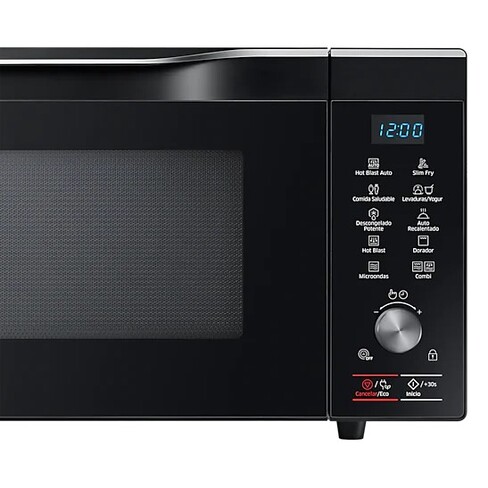 Microondas Samsung Hot Blast con Esmalte Cerámico 32lts MC32K7055CT/ZS